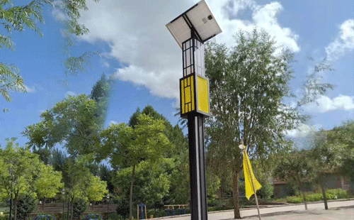 福海智慧路灯安装